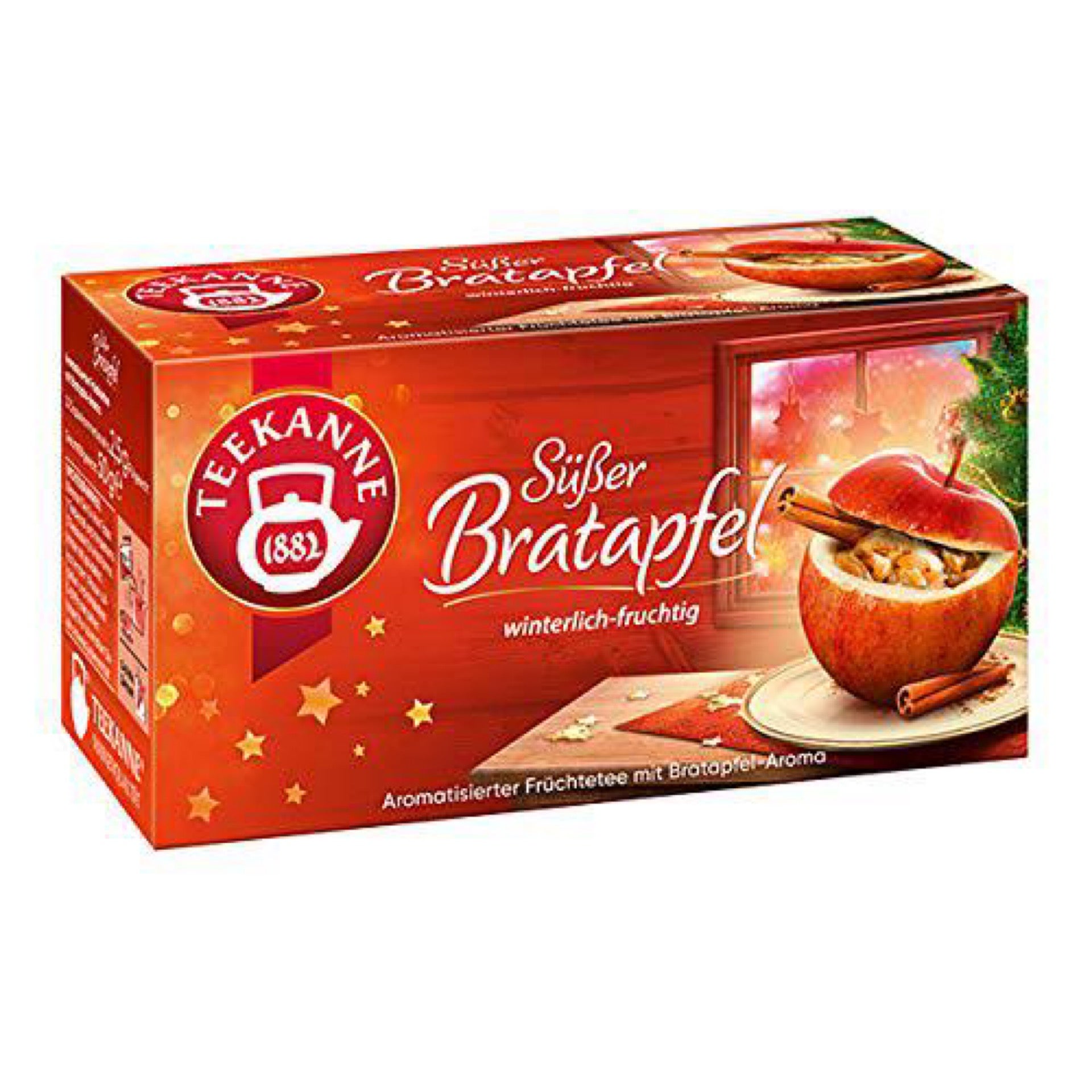 果物 Dear.T Teekanne - Süßer Bratapfel (Tea with Baked Apple Flavor) | Lehr's