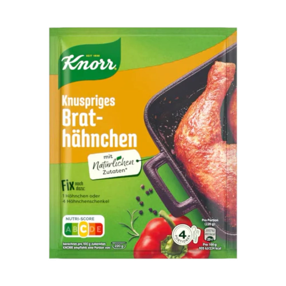 Knorr - Fix für Knuspriges Brathähnchen (Seasoning Mix for Roast