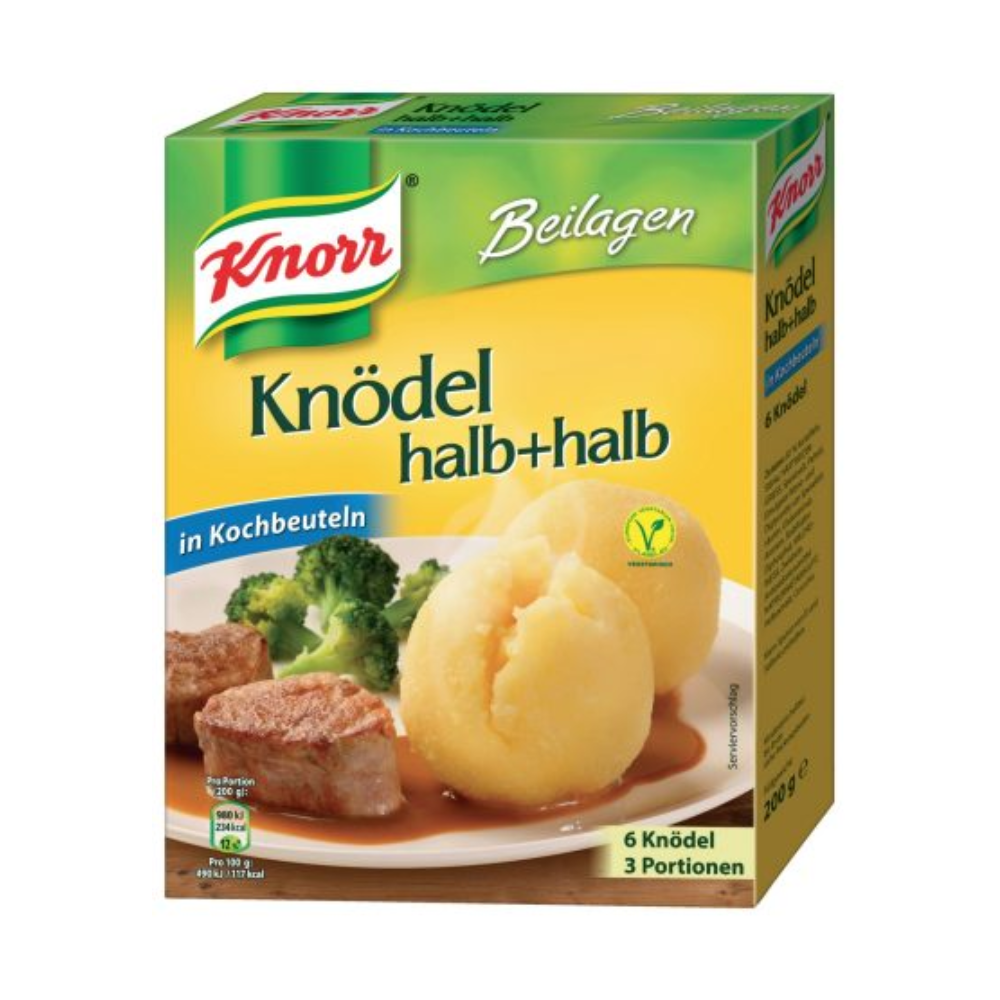Knorr - Kartoffel Knödel Halb & Halb (Potato Dumplings Half & Half ...