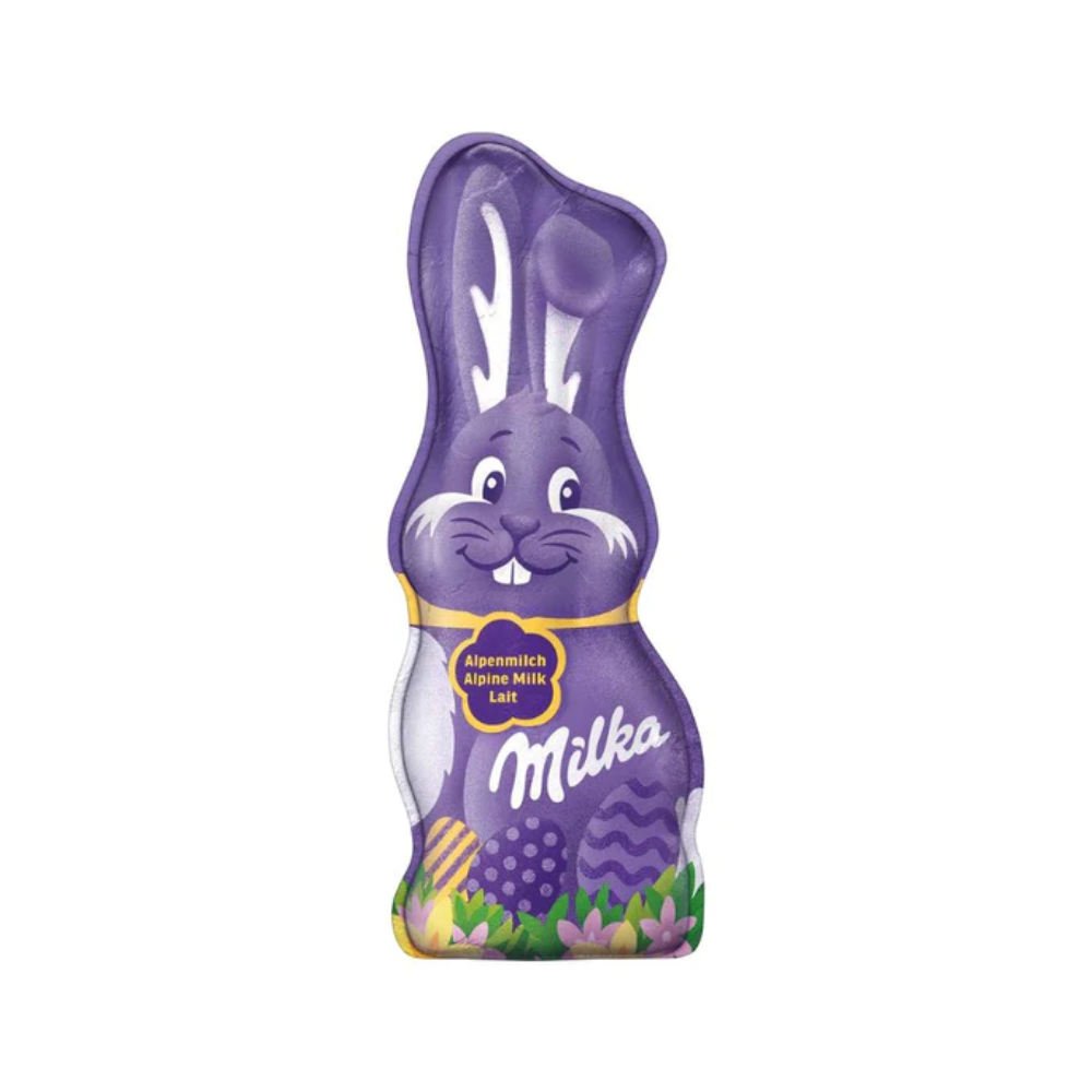 Milka - Chocolate Bunny 3.17 oz | Lehr's German Specialties