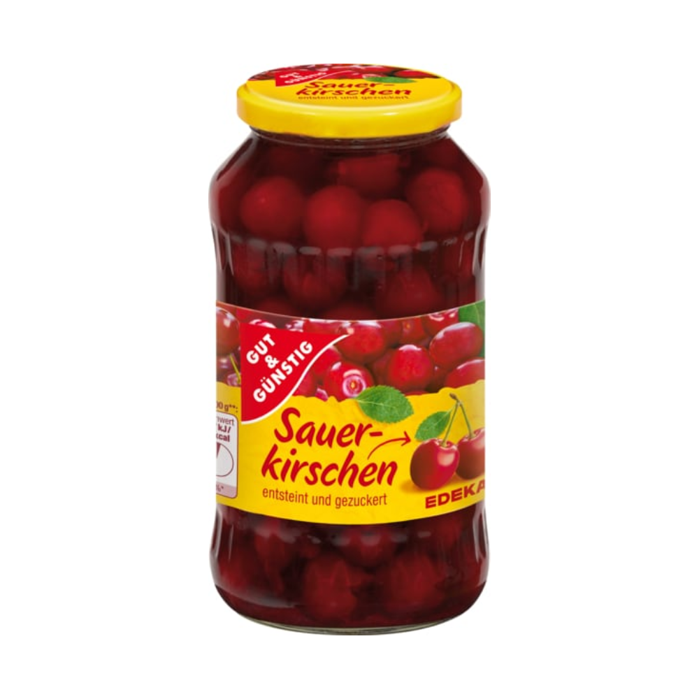 Gut &amp; Günstig - Sauerkirschen (Sour Cherries) | Lehr&amp;#39;s German Specialties