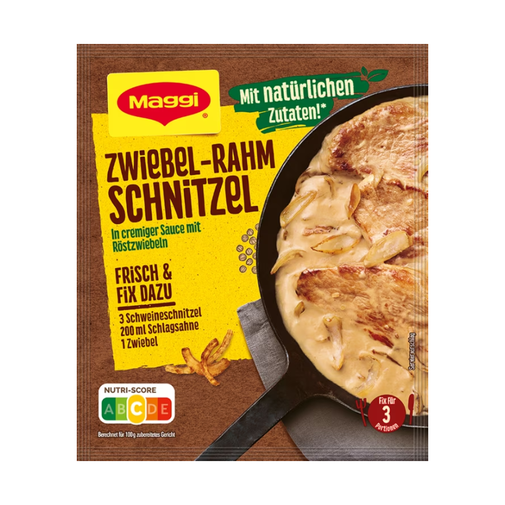 Maggi - Fix (Zwiebel-Rahm Schnitzel) | Lehr&amp;#39;s German Specialties